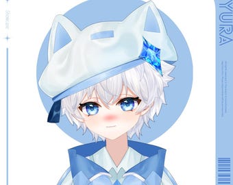 Live2D Public Premade Model VTuber | 【Yura】 | Over 10 expressions