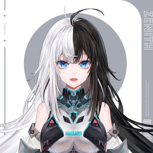 Live2D Public Premade Model VTuber | 【Zenith】 | Over 20 expressions