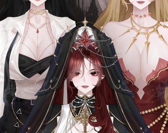 Live2D Public Premade Model VTuber | 【Veronica】 | Över 30 uttryck