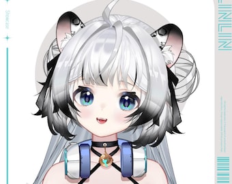 Live2D Public Premade Model VTuber | Snow Leopard | 【Linlin】 | Over 18 expressions