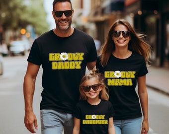 Groovy Family Party Matching Shirt, Custom Groovy Birthday Party Shirt, Groovy Family Tee, Groovy Shirt, Groovy Mama Shirt