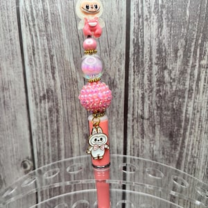 Labubu Beaded Pen with charm
