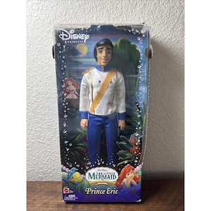 Vintage Disney The Little Mermaid Special Edition Prince Eric doll image 1