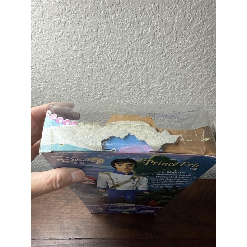 Vintage Disney The Little Mermaid Special Edition Prince Eric doll image 8