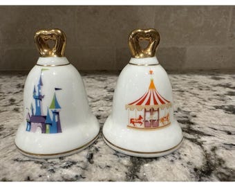 Vintage - Disneyland - Zout- en pepervaatje - Carrouselkasteel - Japan - Bell