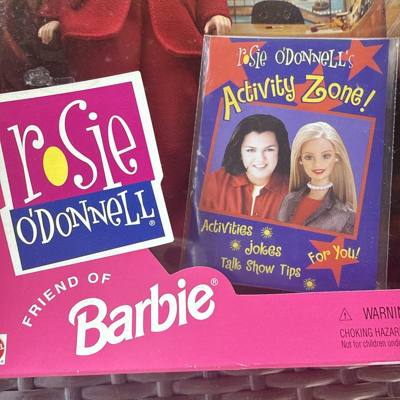 Rosie O'donnell Friend of Barbie Doll 1999 Mattel NIB - Includes Joke ...