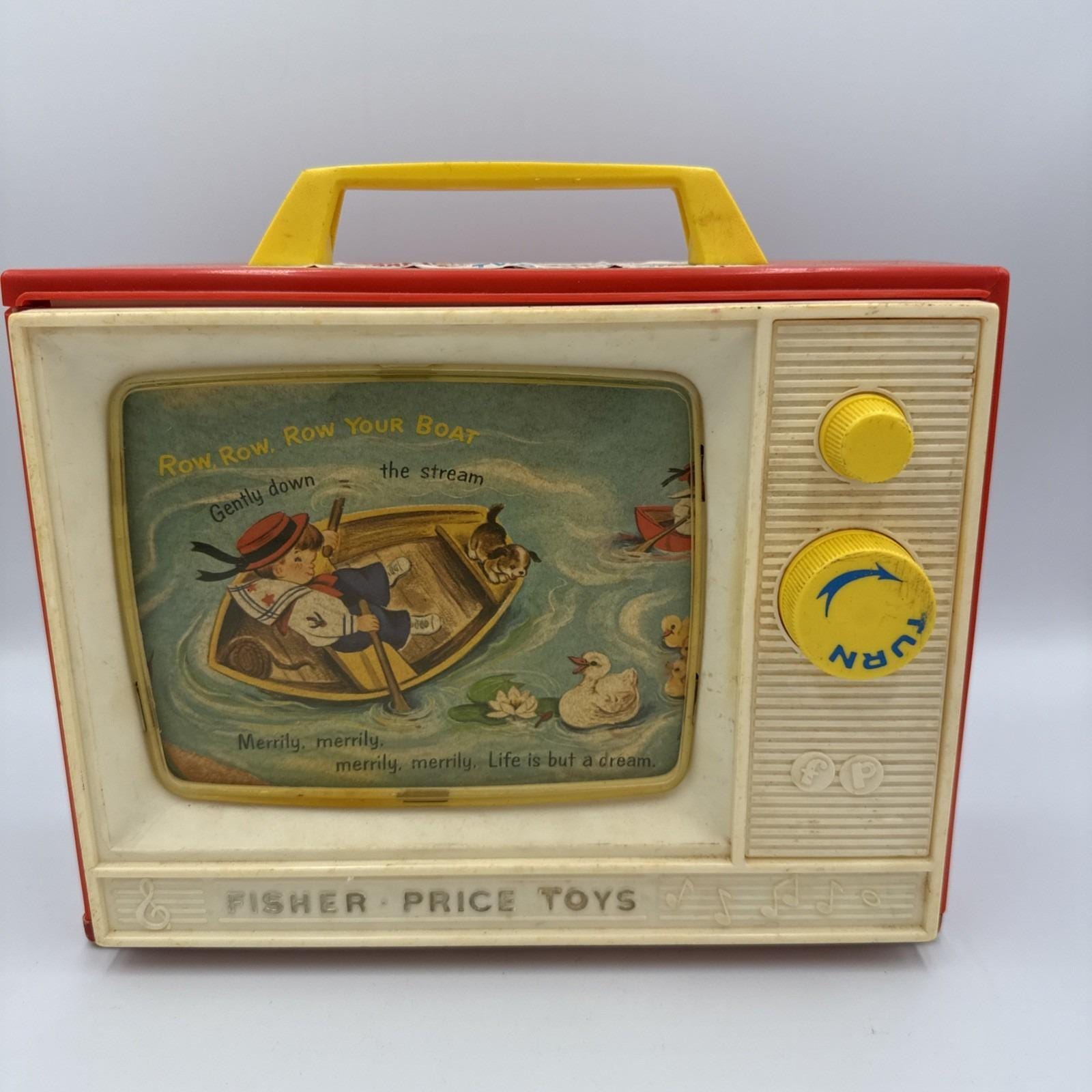 Vintage Fisher Price Music Box Tv - Etsy Canada