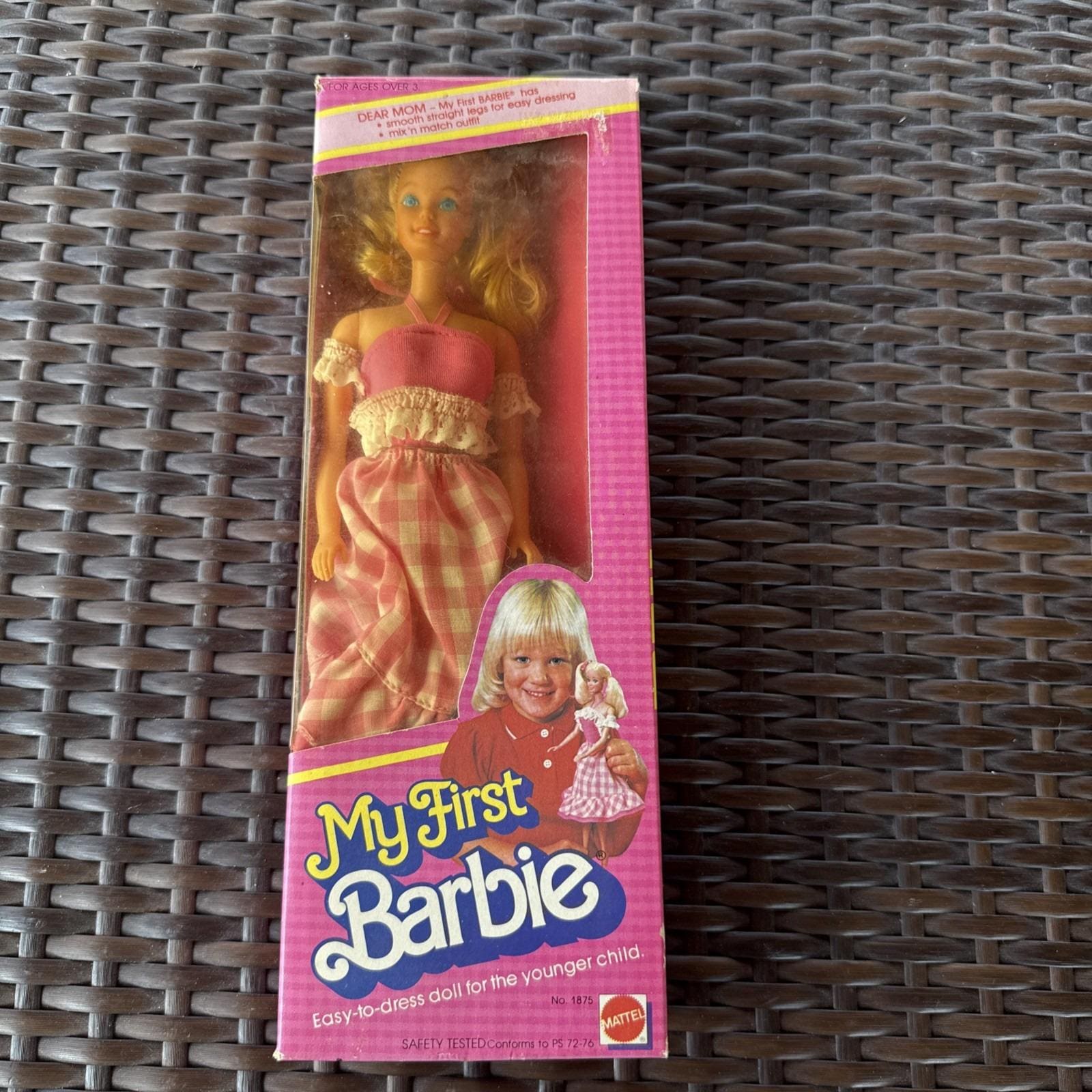 Robe My First Barbie Easy on Fashion 1987, vintage réf 4582 – Bee the One