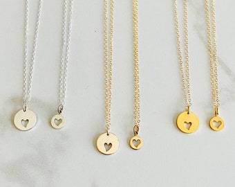 Mother Daughter Necklace Set, Mother Daughter Jewelry, Mom Daughter Gift, Mother Daughter Jewelry, Back to School Gift, Going Away Gift