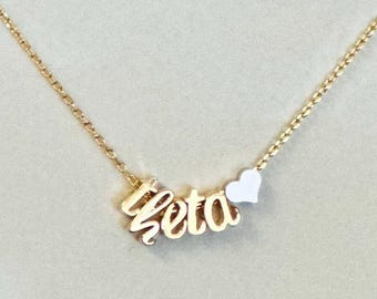 Kappa Alpha Theta Necklace, Kappa Alpha Theta Gift, Kappa Alpha Theta Jewelry, Kappa Alpha Theta Sorority, Kappa Alpha Theta Merch