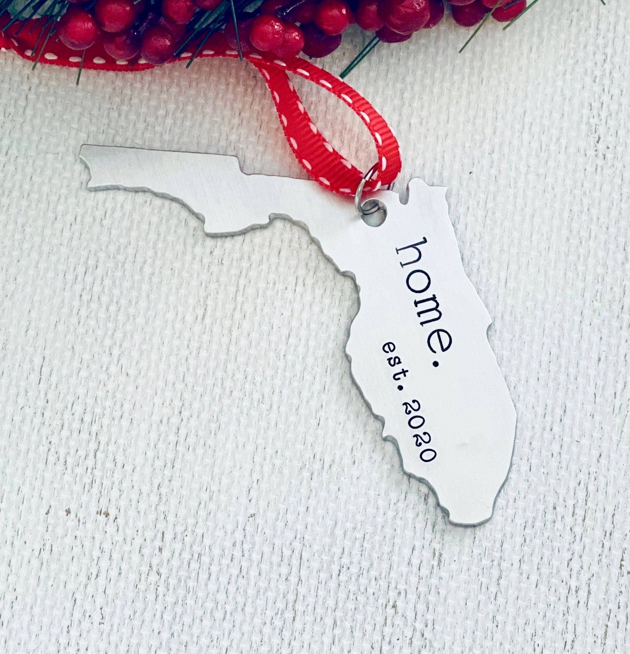 Florida Ornament Personalized Florida Ornament Florida Etsy