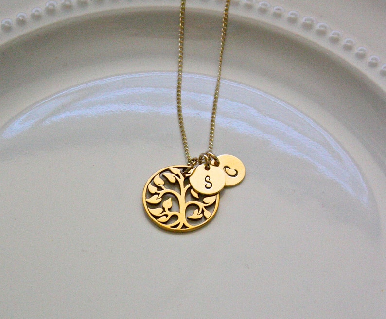 Family tree necklace for mom Clearance