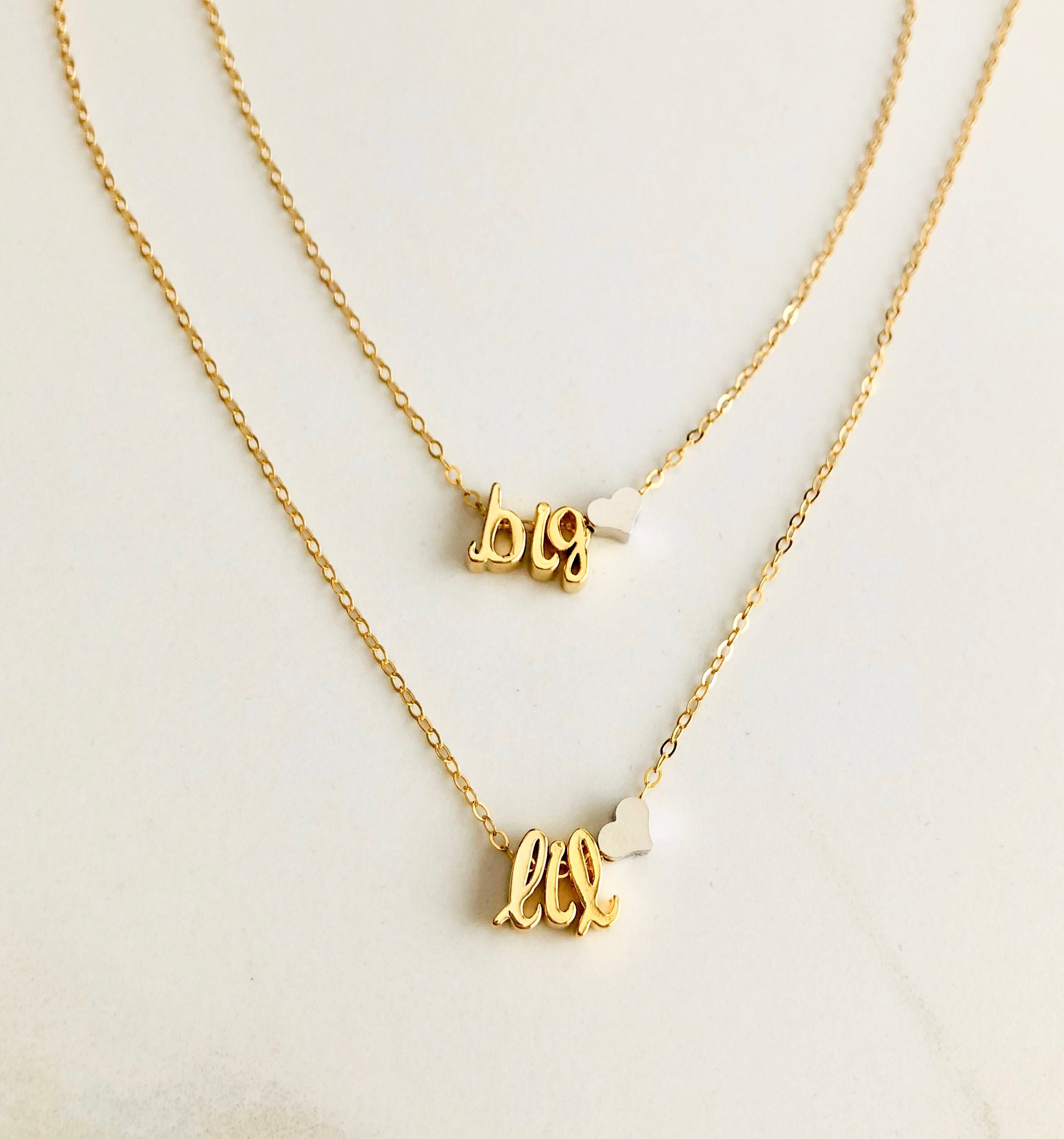 Gamma Phi Beta Sorority Lavaliere Necklace - Vertical Greek Letter Pendant For Big/Lil Sis