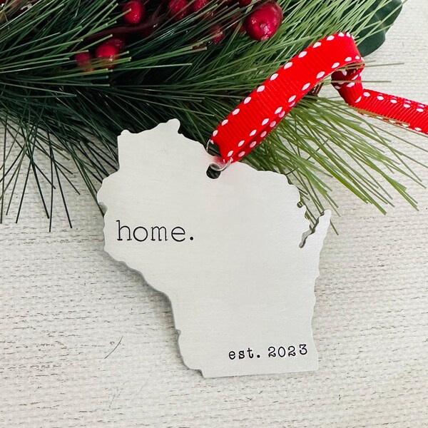 Wisconsin Ornament Etsy