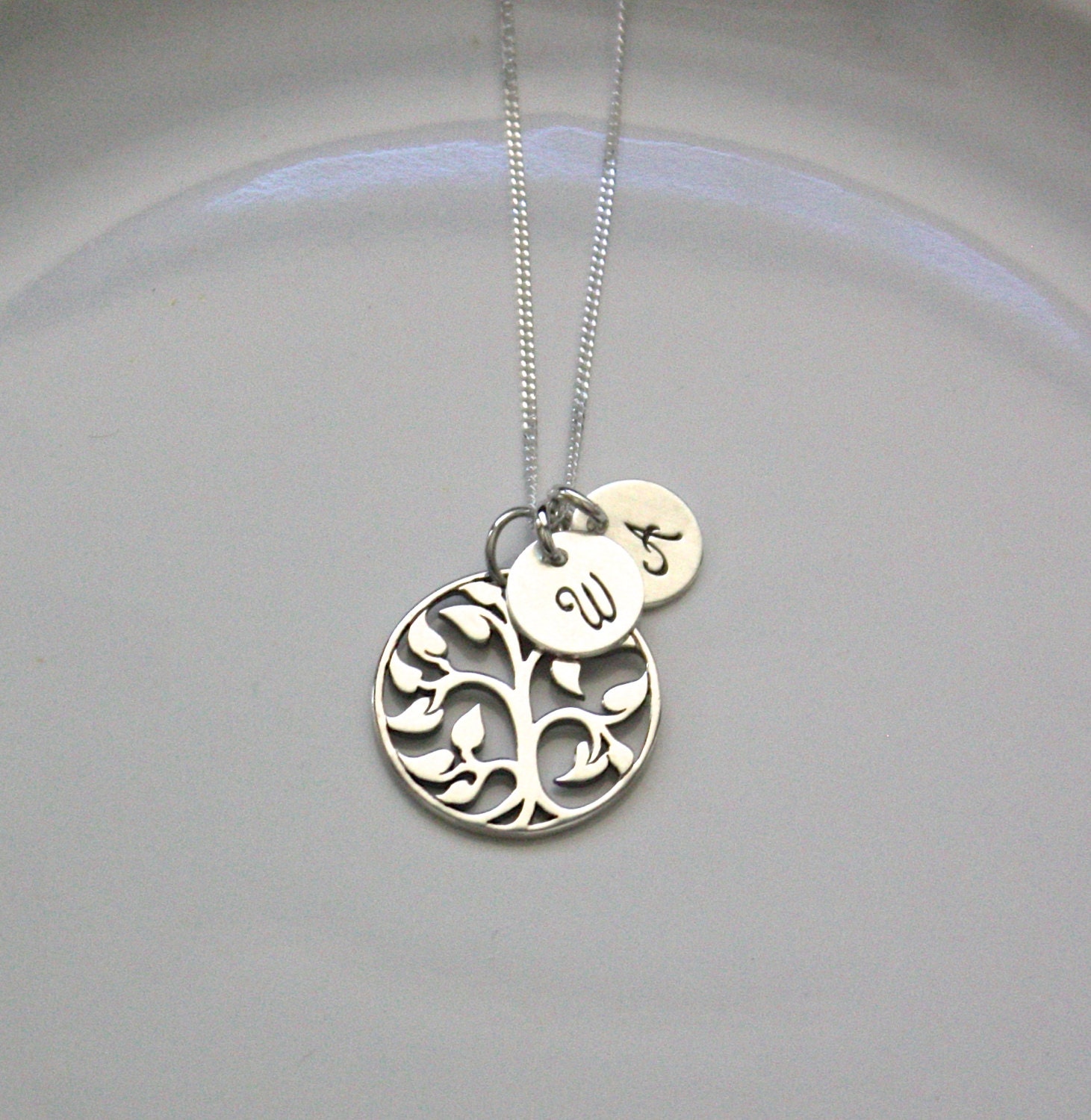 Family tree necklace for mom Clearance