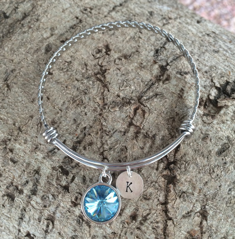 April birthstone bracelet Clearance