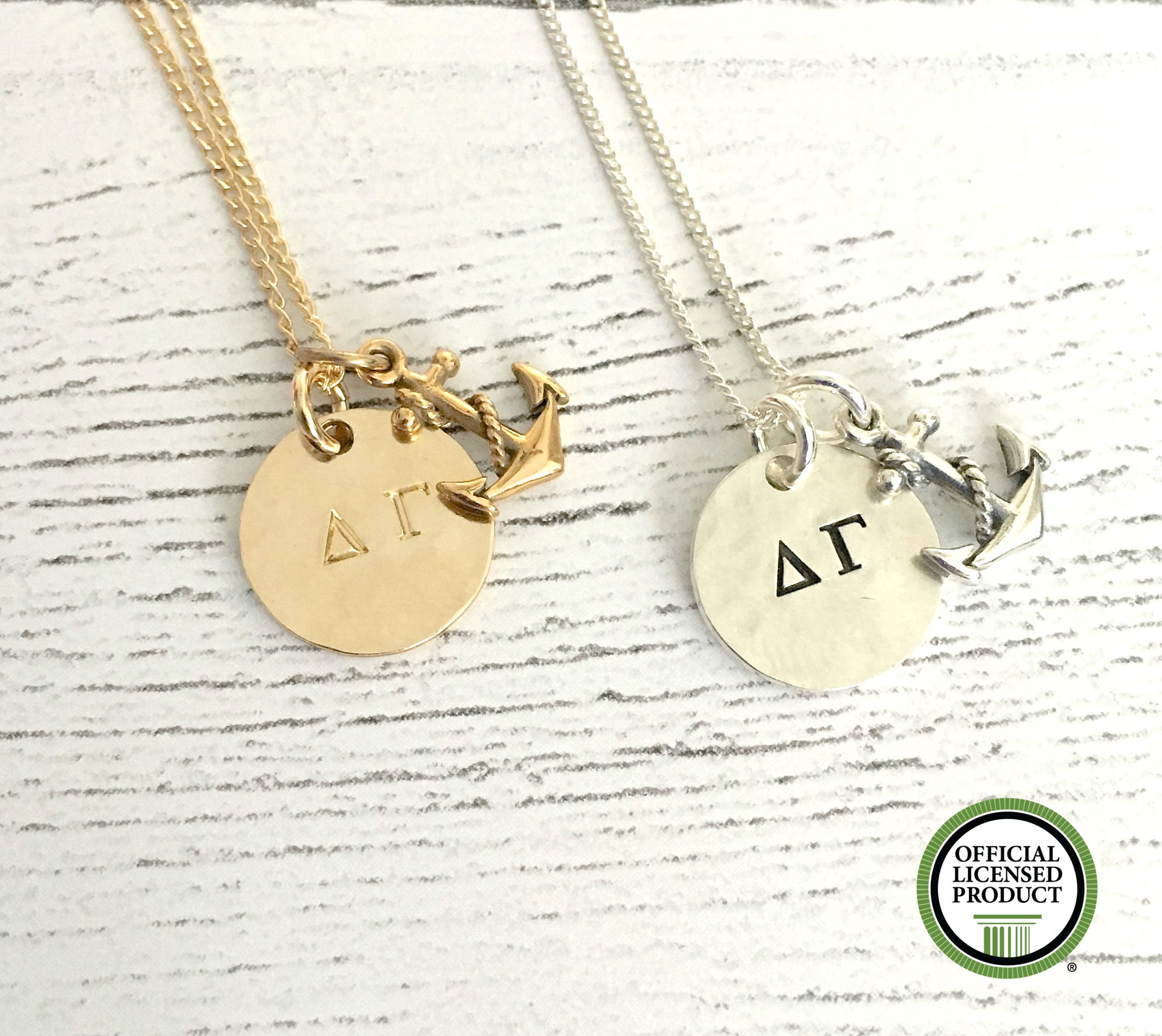 Delta Gamma Necklace Delta Gamma Jewelry Sorority Jewelry Etsy