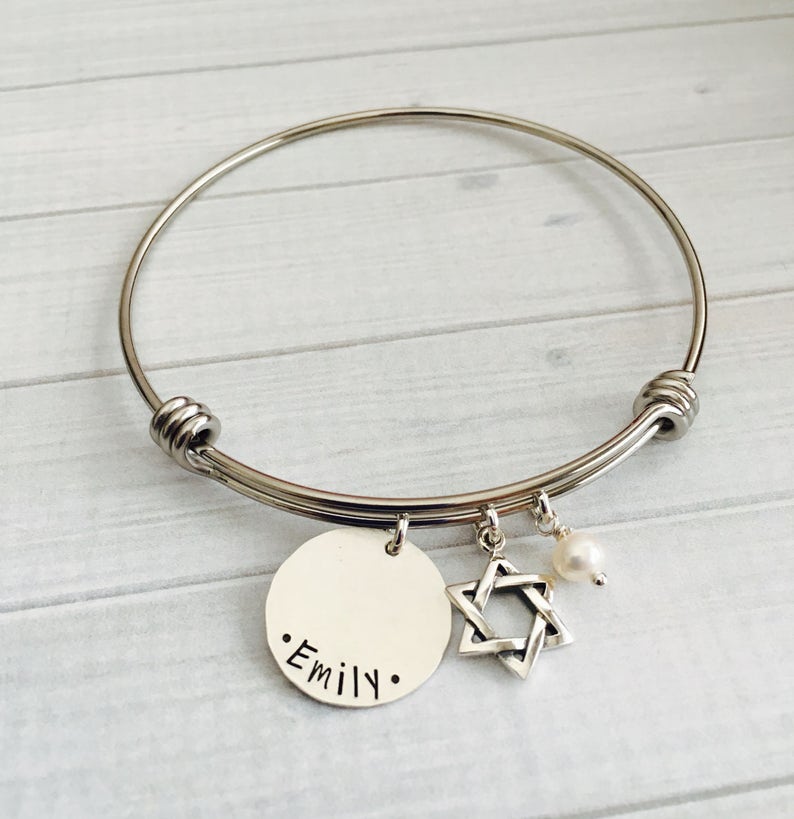 Bat Mitzvah Bracelet Bat Mitzvah Gift Bat Mitzvah Jewelry Etsy