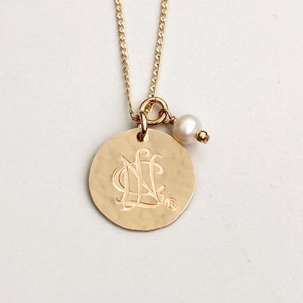 NCL Logo Necklace Gold Filled - National Charity League Jewelry