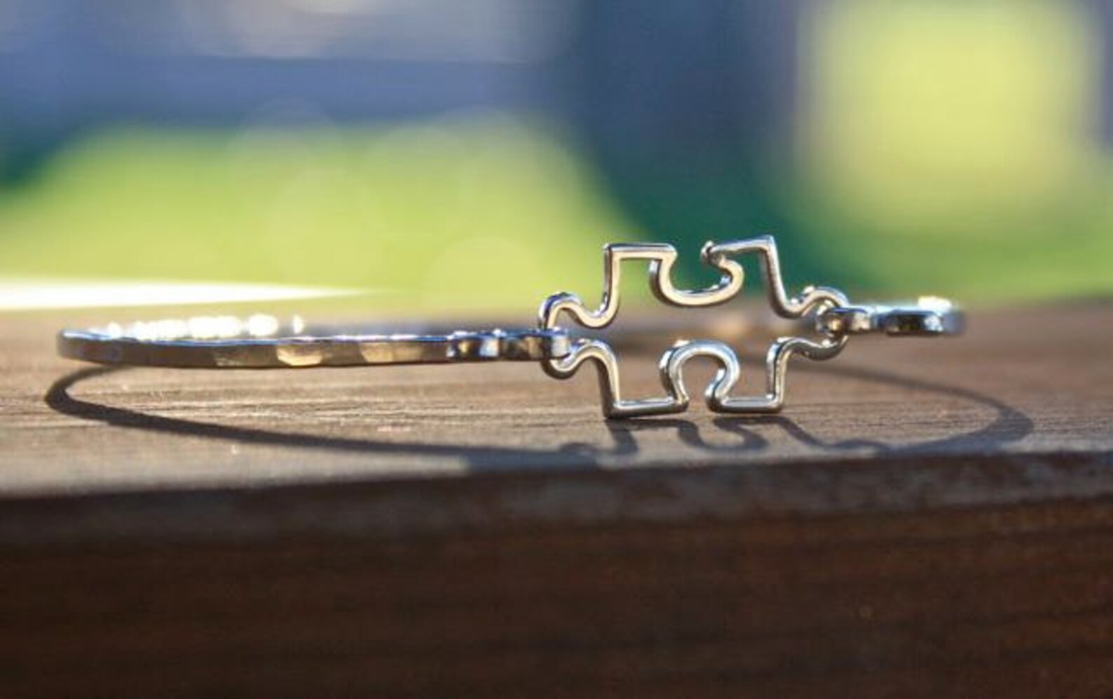 Puzzle Piece Bracelet Autism Jewelry Aspergers Autism Etsy