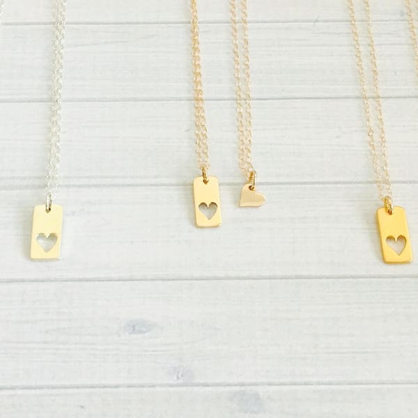 Mother Daughter Necklace Set, Mother Daughter Jewelry Set, Mom Daughter Gift Set, Mother's Day Necklace, Mother's Day Gift