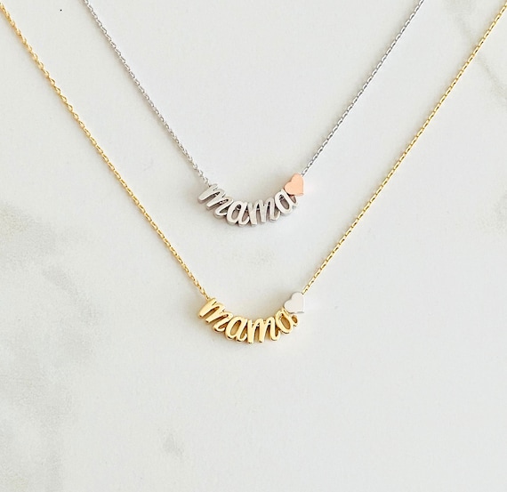 Mama Necklace Mama Jewelry Mom Necklace Mom Jewelry Mother s Day Gift New Mom Gift Baby Shower Gift Pregnancy Gift