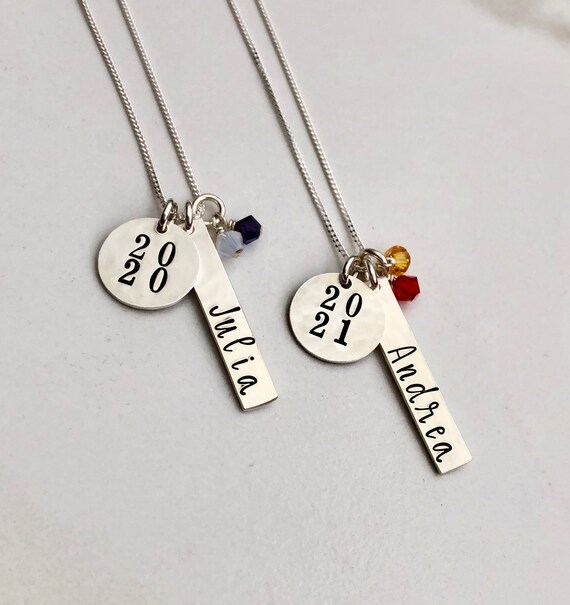 2023 Graduation Necklace Class of 2023 Personalized Necklace