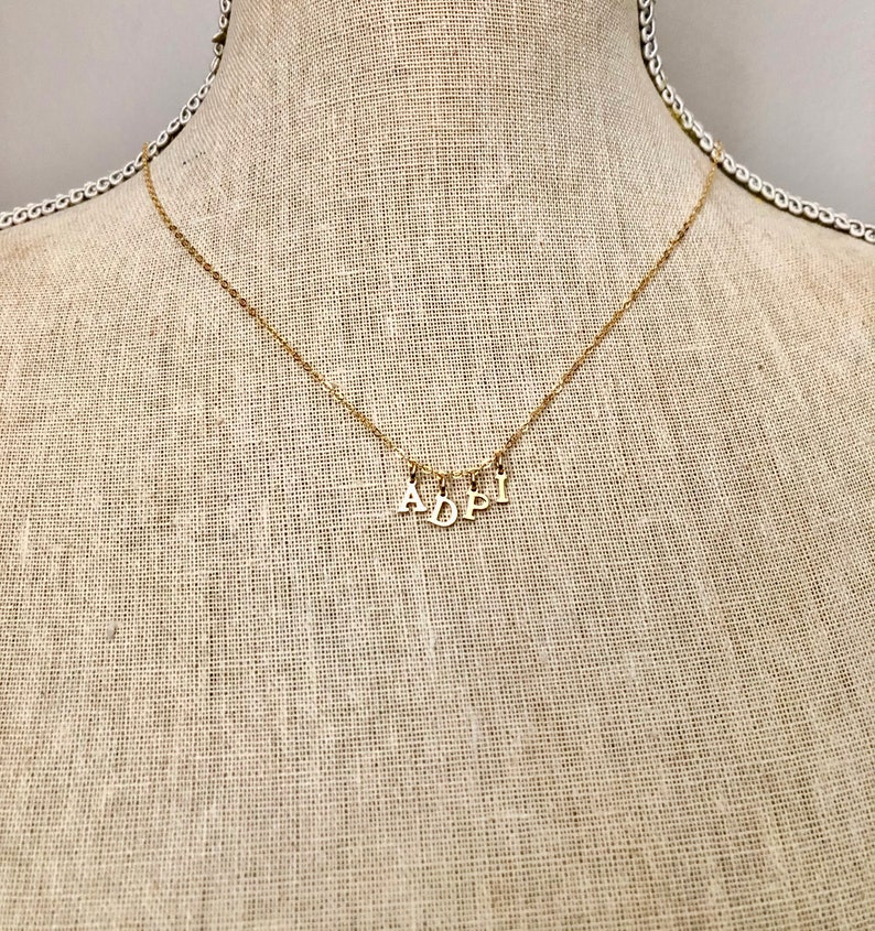 Alpha Delta Pi Sorority Necklace ADPI Sorority Necklace Etsy