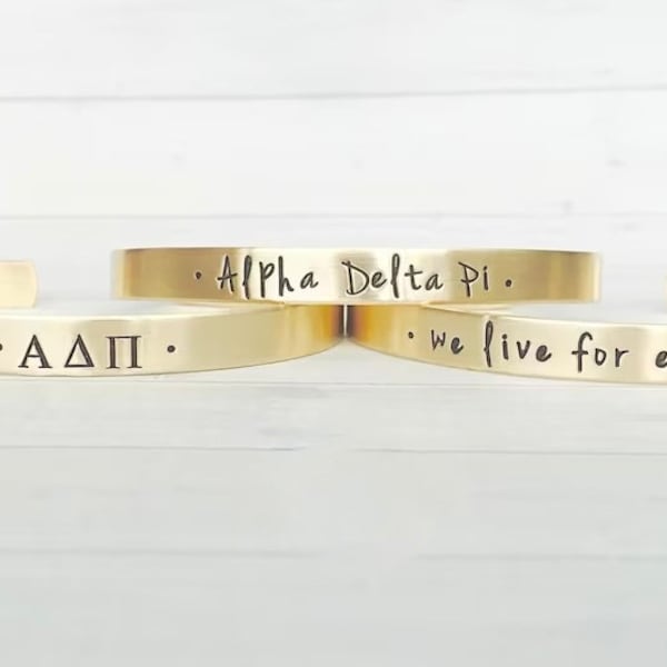 Alpha Delta Pi Jewelry Etsy