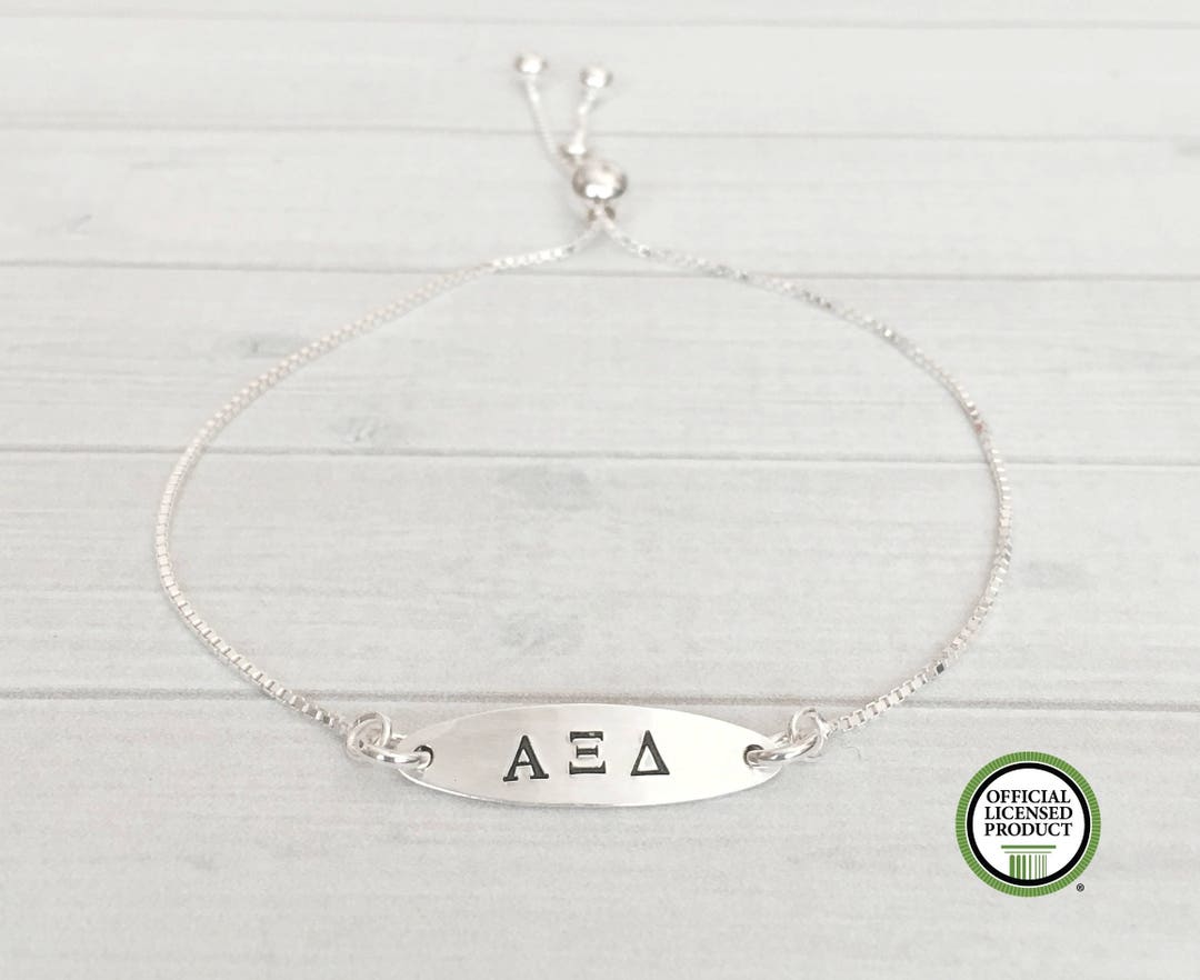 Alpha Xi Delta Bracelet Alpha Xi Delta Jewelry Sorority Etsy