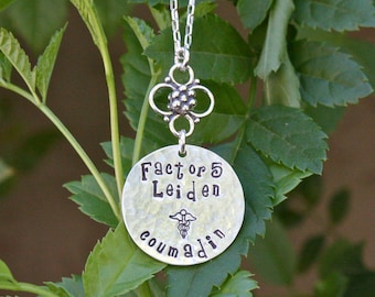 Medical ID Jewelry, Medic Alert Necklace - Sterling Silver Medical Jewelry