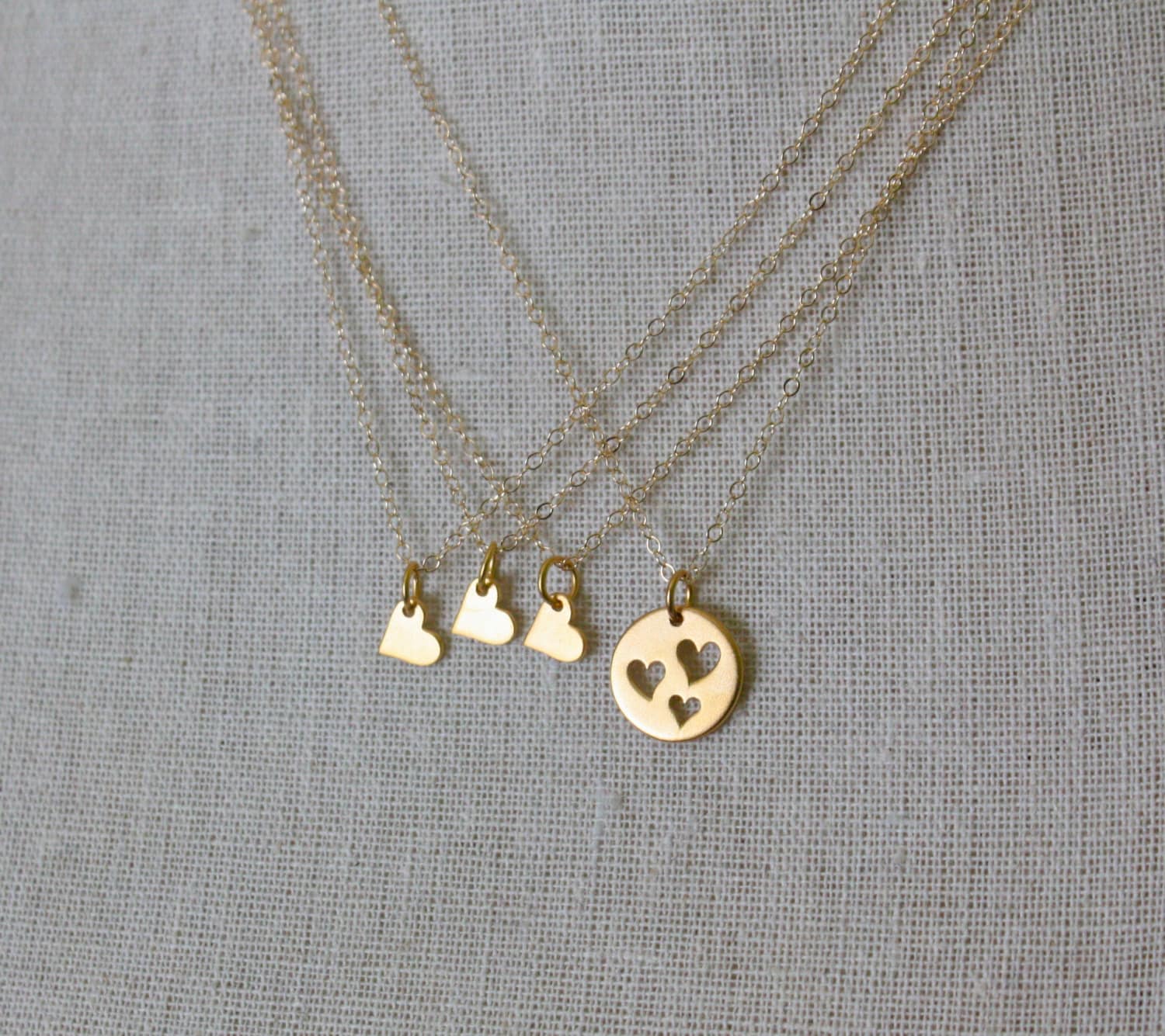 Mother Daughter Necklace Set 4 Necklace 