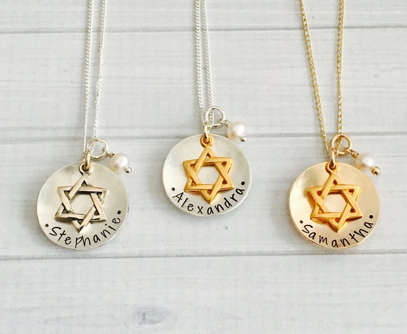 Bat Mitzvah Necklace Bat Mitzvah Gift Bat Mitzvah Jewelry Etsy