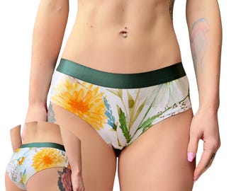 Maria panties - mid rise - PDF sewing pattern (plus sizes XL-5XL)