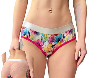 Maria panties - mid rise - PDF sewing pattern (regular sizes XXS-L)