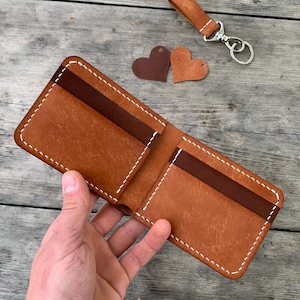 Handmade Wallet Made of Genuine Leather| Bifold Wallet | Gift for Men