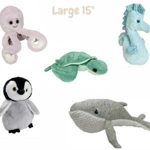 15&quot; Personalized Stuffies. Keepsake of loved one remains, Pet urn.