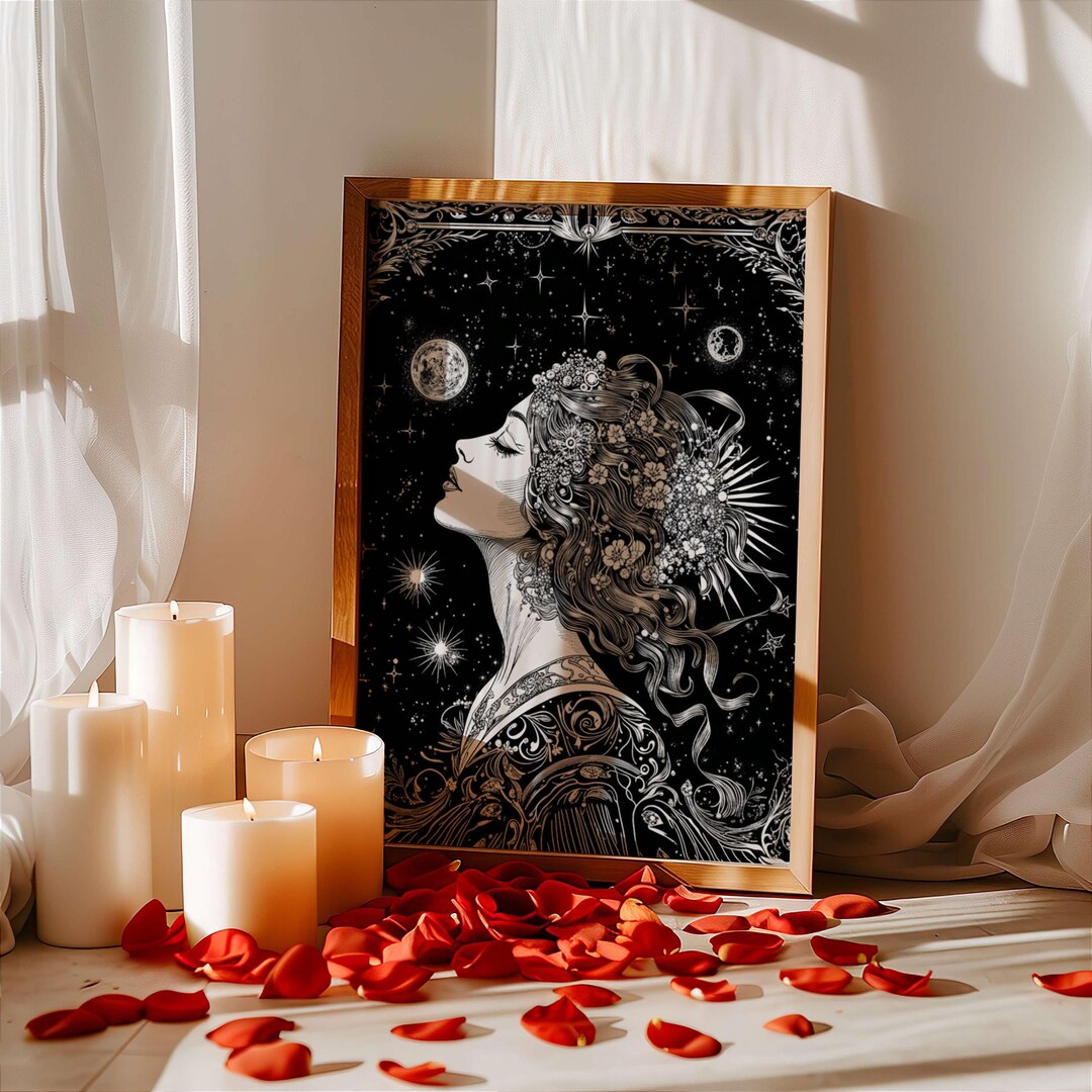 Hecate / Celestial Splendor / Art Nouveau Style Goddesses / Dark ...
