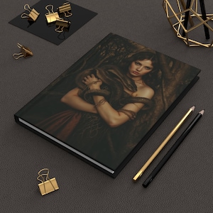 Diario personalizzabile con copertina rigida di Lilith, diario Esoterico, diario dei sogni, quaderno scrittura
