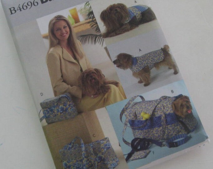 BUTTERICK PATTERN B4696 Dog Carrier PET CARRIER Dog Coat DOG Etsy