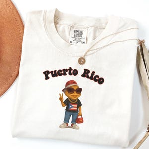 Comfort Colors Puerto Rico Concert Women Shirt, Puerto Rican Tshirts, Boricua Gift For Fan, San Juan PR Tee, PE ERRE Orgullo Puertorriqueño