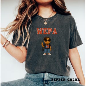 Comfort Colors Puerto Rico Concert Women Shirt, Puerto Rican Tshirts, Boricua Gift For Fan, San Juan PR Tee, PE ERRE Orgullo Puertorriqueño