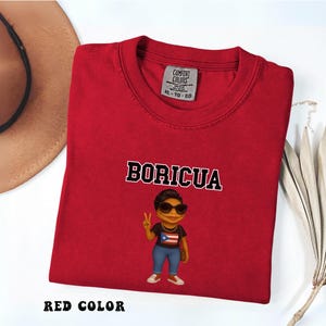 Comfort Colors Puerto Rico Concert Women Shirt, Puerto Rican Tshirts, Boricua Gift For Fan, San Juan PR Tee, PE ERRE Orgullo Puertorriqueño