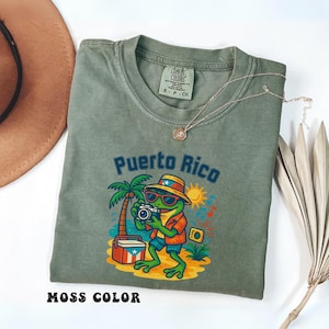 Comfort Colors Puerto Rico Concert Shirt, Puerto Rican Tshirts, Boricua Gift For Fan, PR Souvenir Camiseta Regalo Orgullo Puertorriqueño Tee