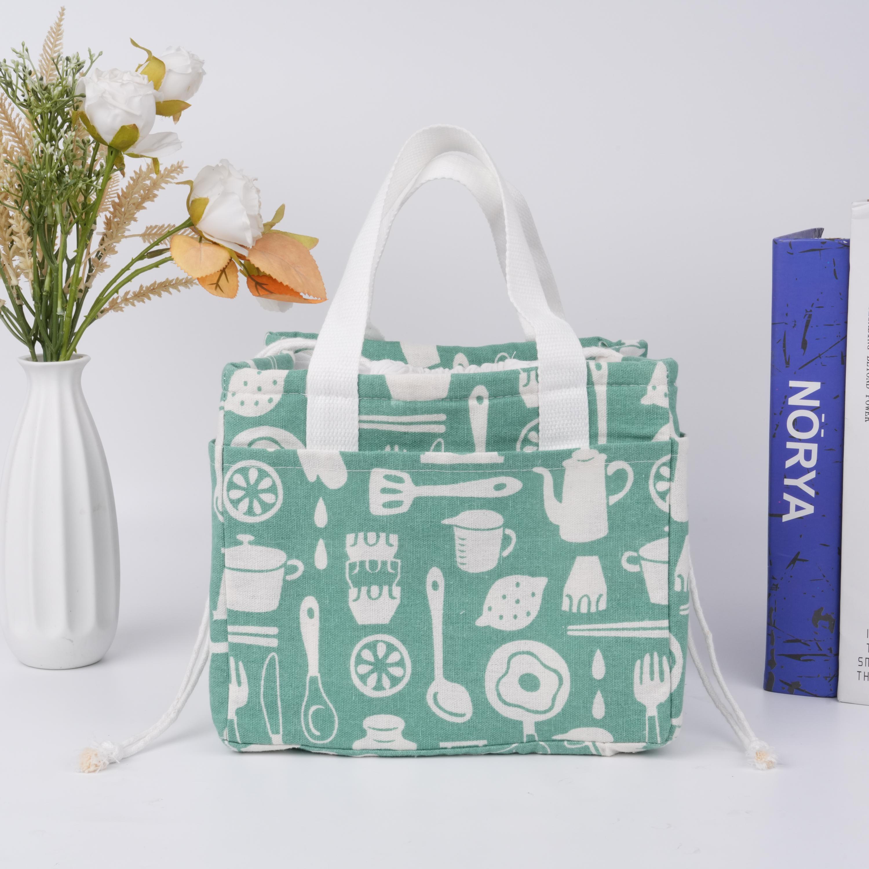 Drawstring lunch bag pattern hotsell