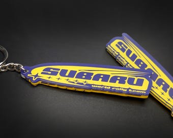 Official Subaru STI Shifter Keytag Key Tag Keyring Key Chain - Foto 10