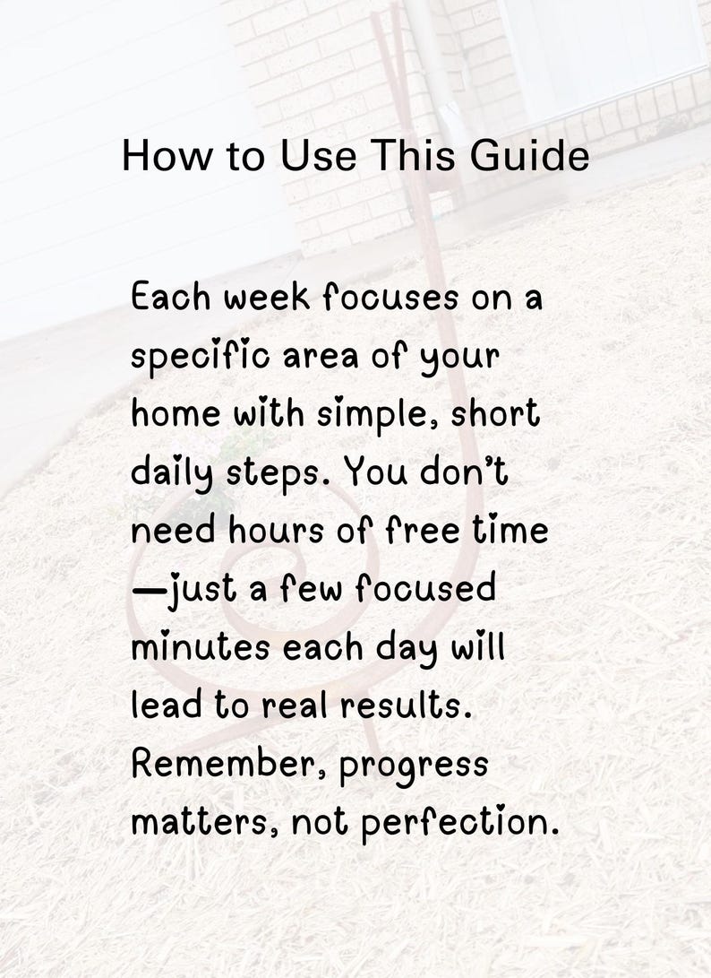 Need Hours The Organised Mum Journey. 12 Week Home Organisation Guide. (written in ...