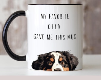 Personalized Bernese Mountain Dog Coffee Mug | 11oz Ceramic Mug