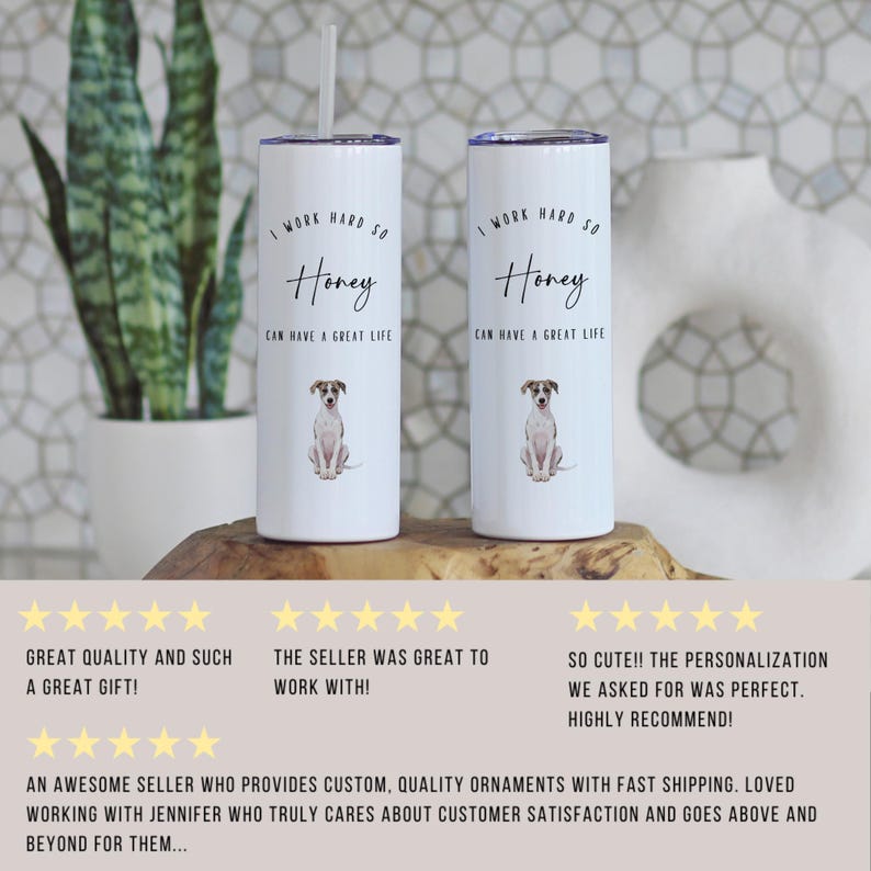 Personalized Dog Lover Travel Mug, Custom Pet Print Coffee Tumbler, Funny Animal Lovers Cup, Unique Dog Parent Gift