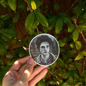 Edward Cullen glitter sticker titsoak. This is the skin of a killer sticker: Twilight New Moon, Breaking Dawn, Eclipse (ON SALE)
